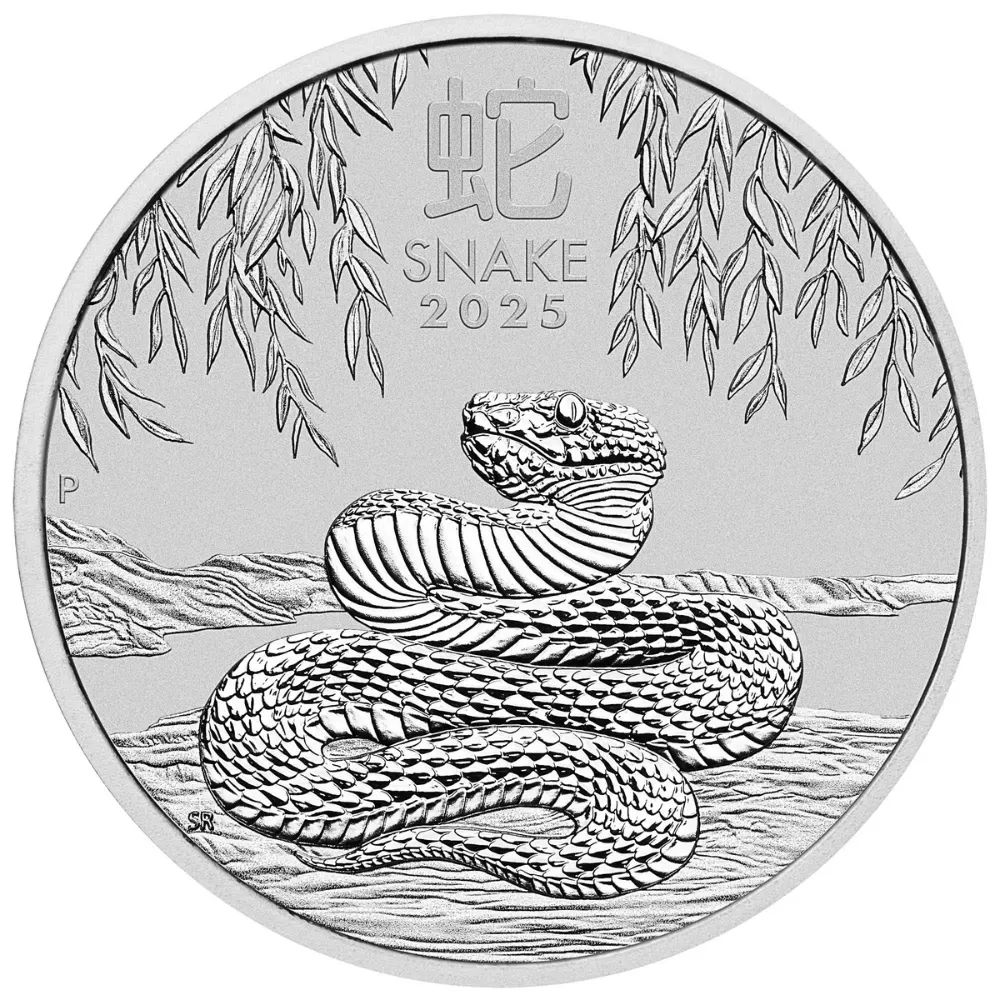 moonの宝物2 10kg Perth Mint Silver Lunar (2025) Year of the Snake Coin
