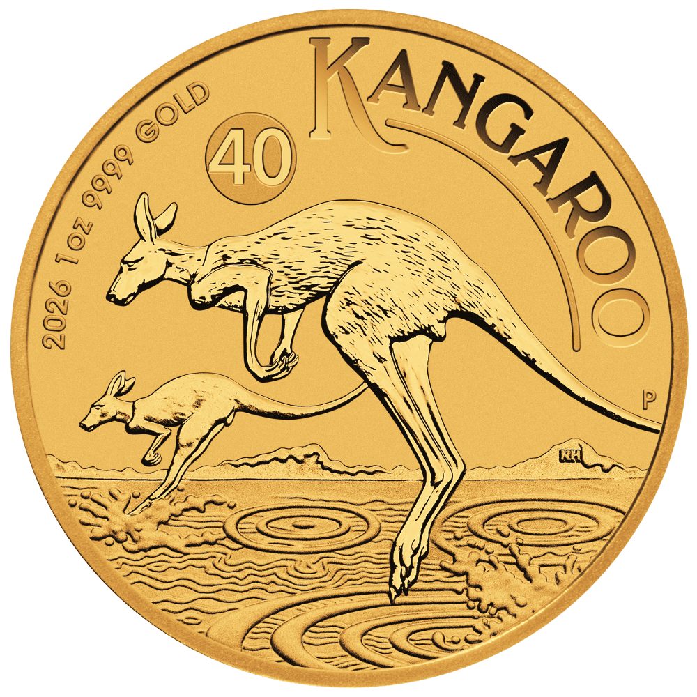 1oz Perth Mint Gold Kangaroo (2026)