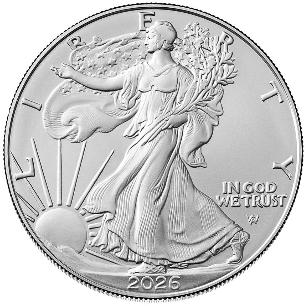 1oz Silver American Eagle Coin (2026)