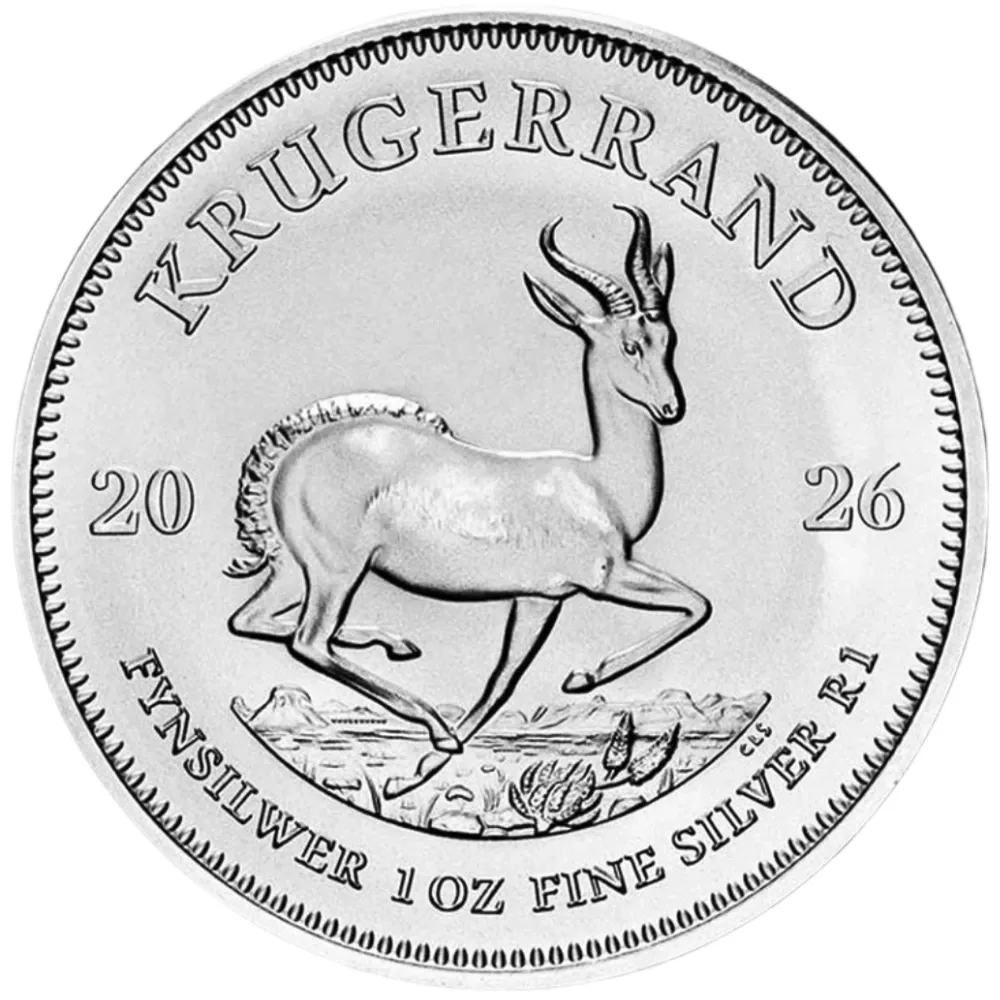 1oz South African Silver Krugerrand Coin (2026)