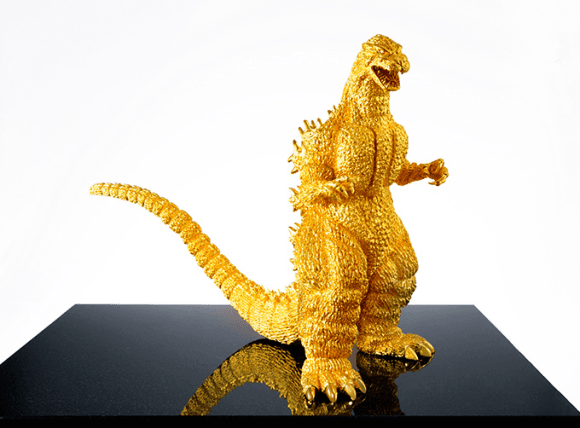 The $1.5-Million Solid Gold Godzilla Statue