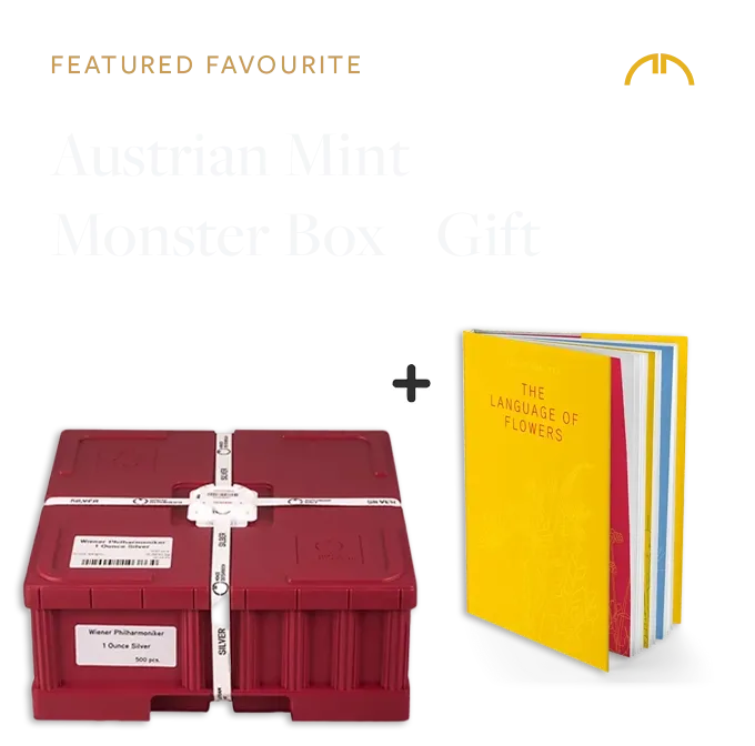 500 x 1oz Austrian Silver Philharmonic Coin 'Monster Box' (2025) + FREE GIFT