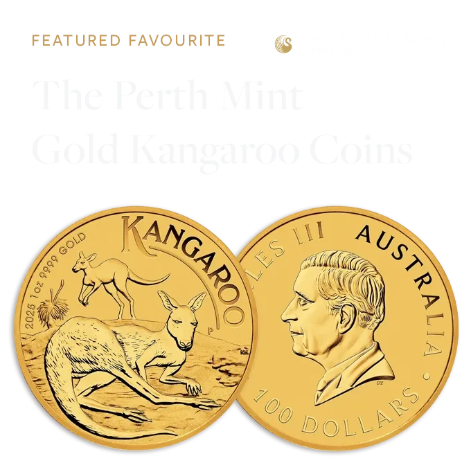 1oz Perth Mint Gold Kangaroo (2025)