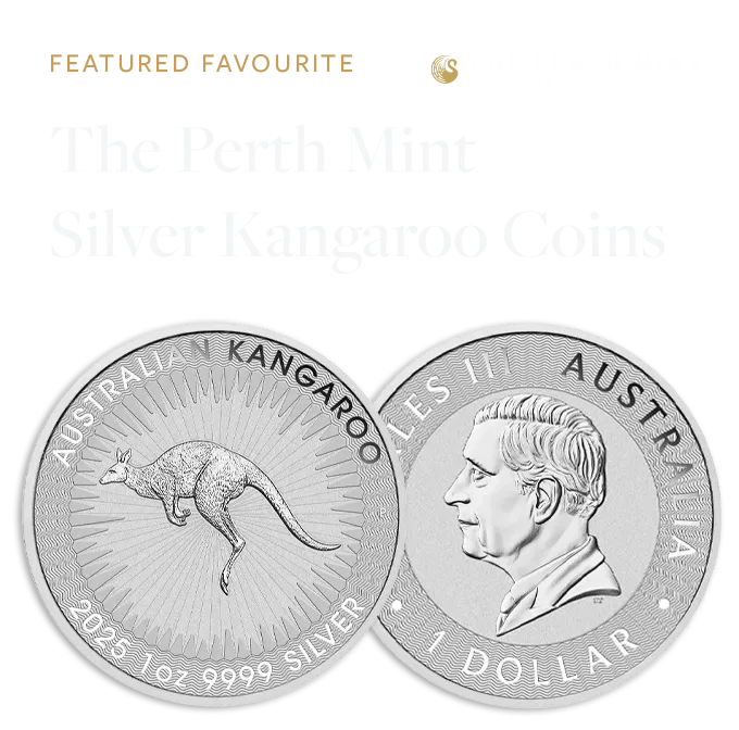 1oz Perth Mint Silver Kangaroo (2025)