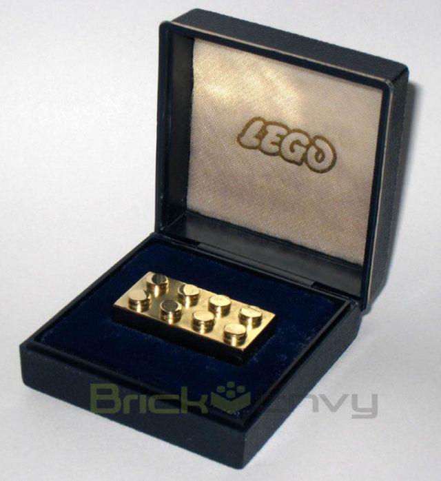 For Sale: $15,000 Solid Gold LEGO Brick